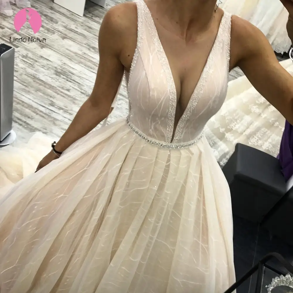 Элегантное бальное платье Свадебные платья 2020 Новый Стиль Совок спинки