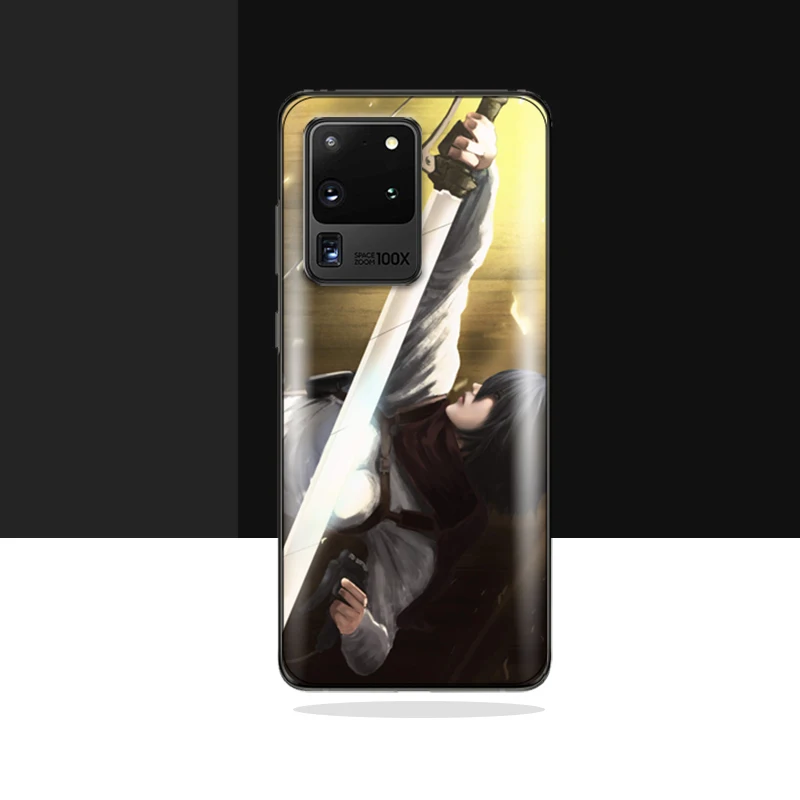 

Attack On Titan Anime Phone Case For Samsung Galaxy S21 S20 Lite Plus Ultra S10E S10 S9 S8 TPU Silicone Back Cover