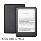 Электронная книга Kindle Black, устройство для чтения электронных книг 6 дюймов с встроенной передней подсветкой, Wi-Fi, 8 ГБ, экраном e-ink, 2019