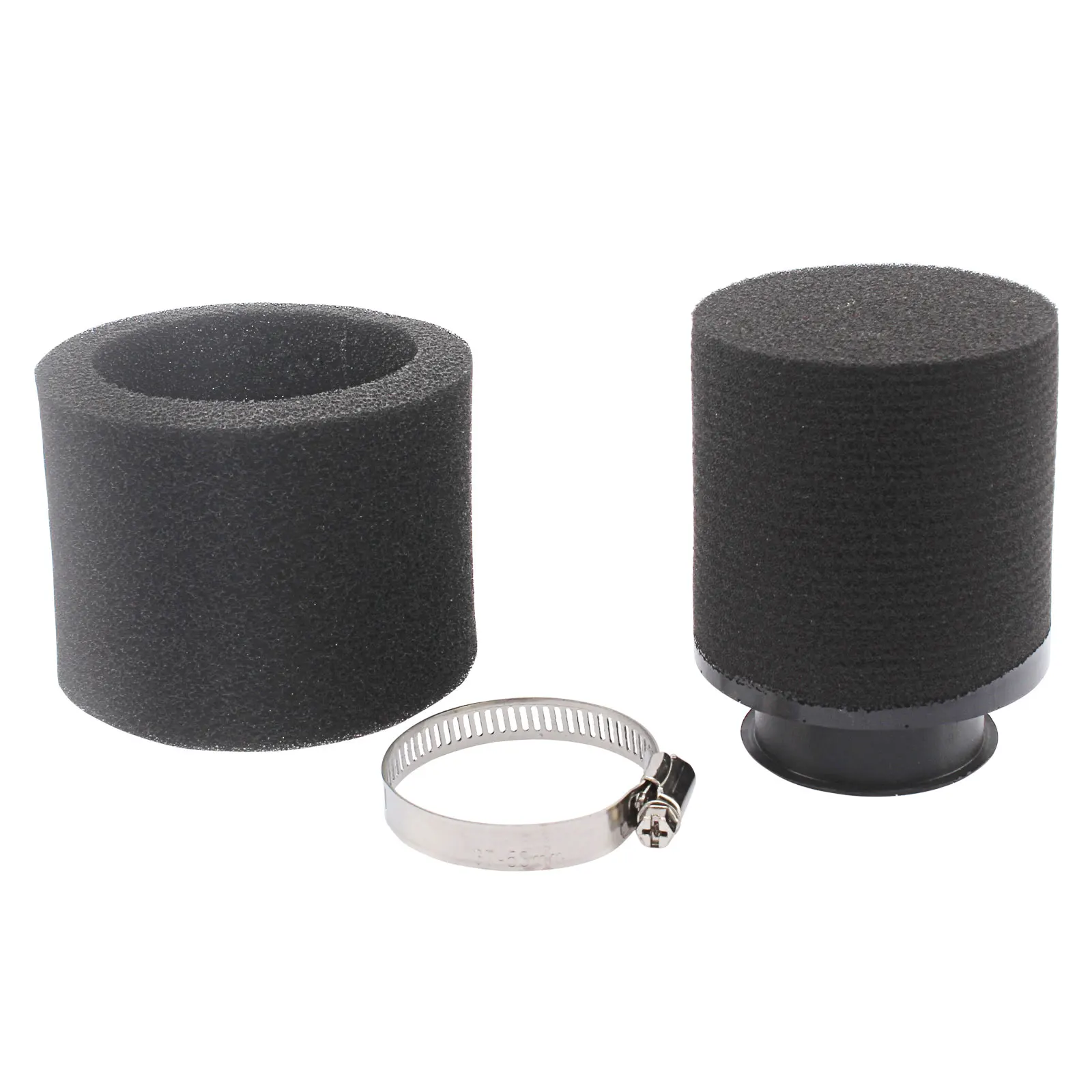 Черный воздушный фильтр 35 мм 36 37 очиститель 50cc-90cc 110 125cc для мотоцикла квадроцикла