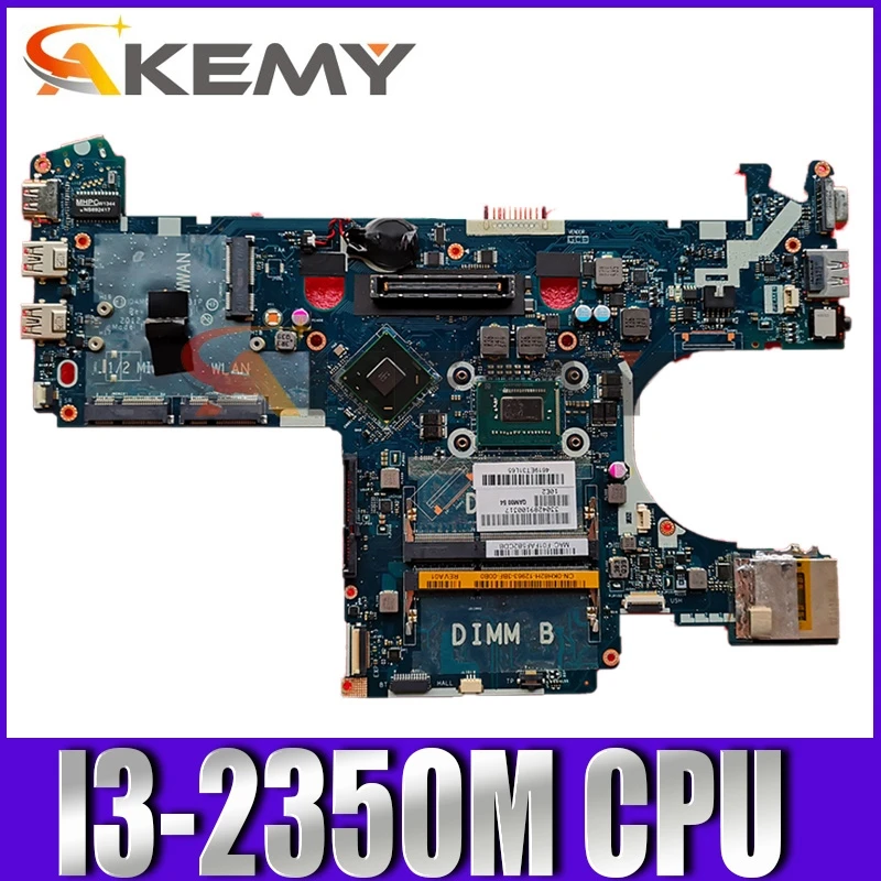 

Original Laptop motherboard For DELL Latitude E6230 Core I3-2350M Mainboard CN-0H62PP 0H62PP QAM00 LA-7731P SLJ8A