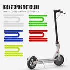 4 шт. электрический скутер Светоотражающие стикеры комплект передние и задние колеса защитный самоклеящиеся предупредительные надписи для Xiaomi M365 скутер аксессуары