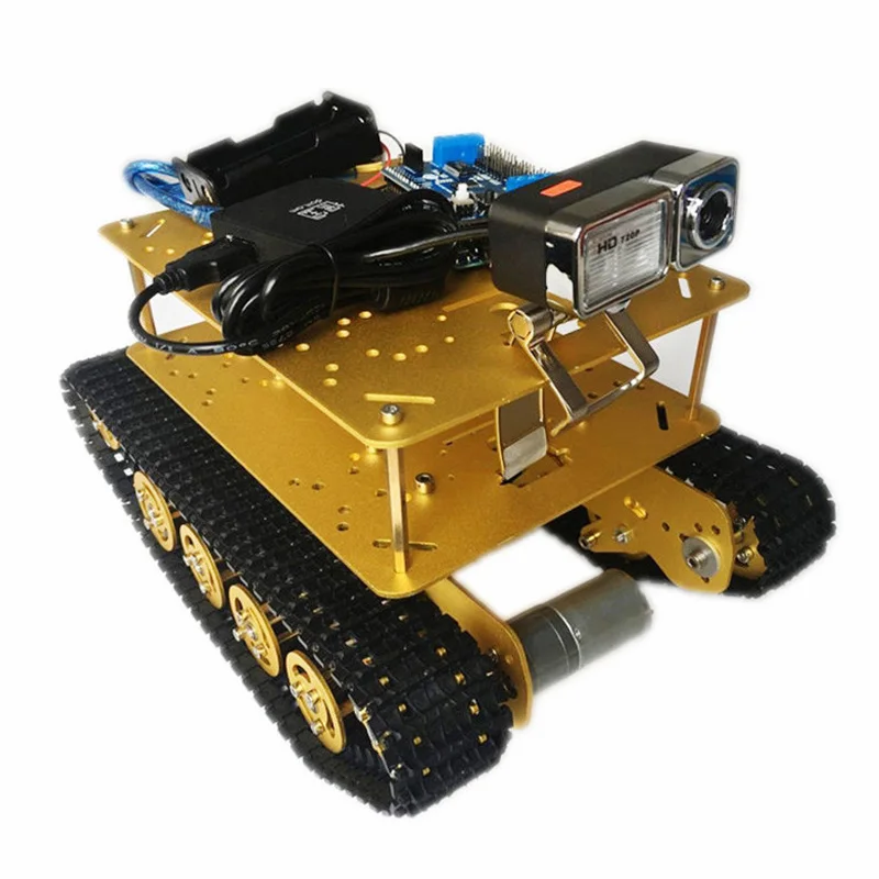 TS100 двухслойный металлический амортизирующий бак шасси + Видео Комплект отправка