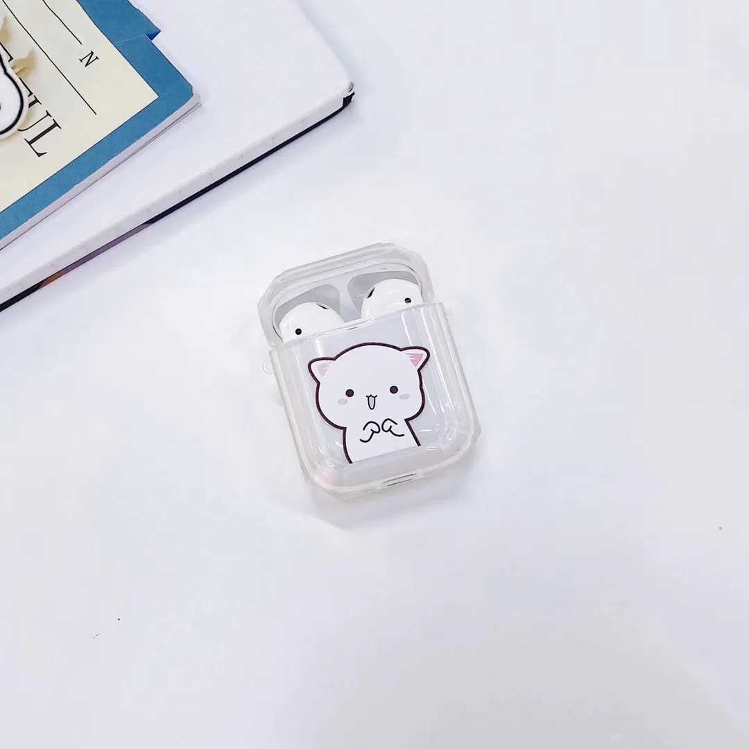 7 Чехол OTTWN с фруктовым узором для Airpods, милый чехол для наушников для Apple AirPods, bluetooth-гарнитура, Мягкий ТПУ силиконовый чехол - Цвет: 7