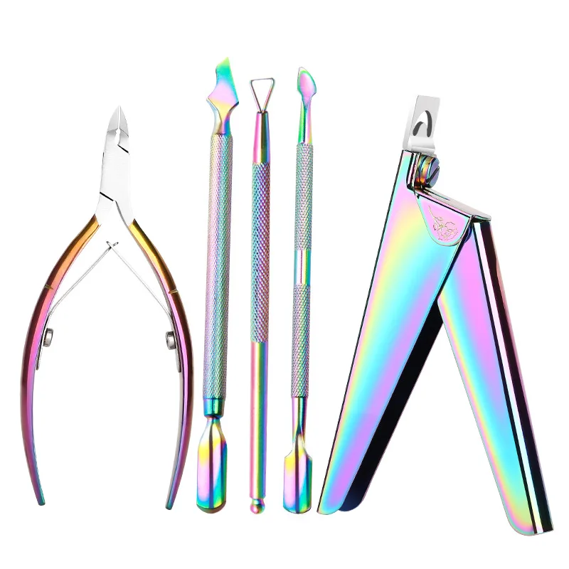 5 шт. акриловые резаки для удаления кутикулы из нержавеющей стали | Красота и