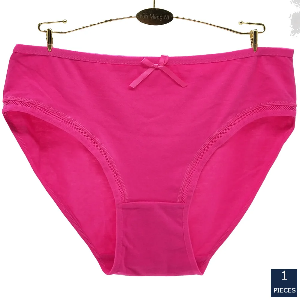 Wholesale1 10 шт./партия 2XL/10XL/4XL большие размеры однотонное хлопковое женское нижнее