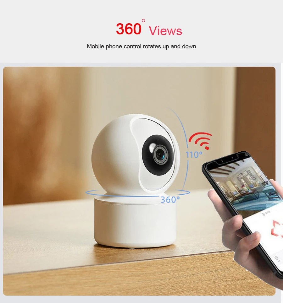 Tuya Smart Life Cloud беспроводная Wifi ip камера 1MP/2MP интеллектуальное автоматическое