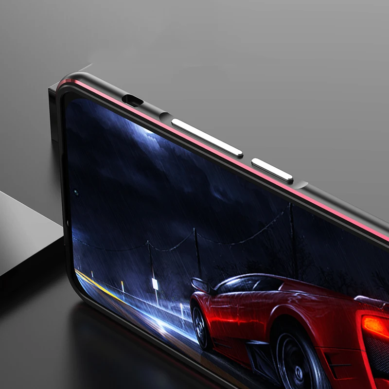 Роскошный металлический чехол бампер для телефона Xiaomi 11 Ultra Lite алюминиевая