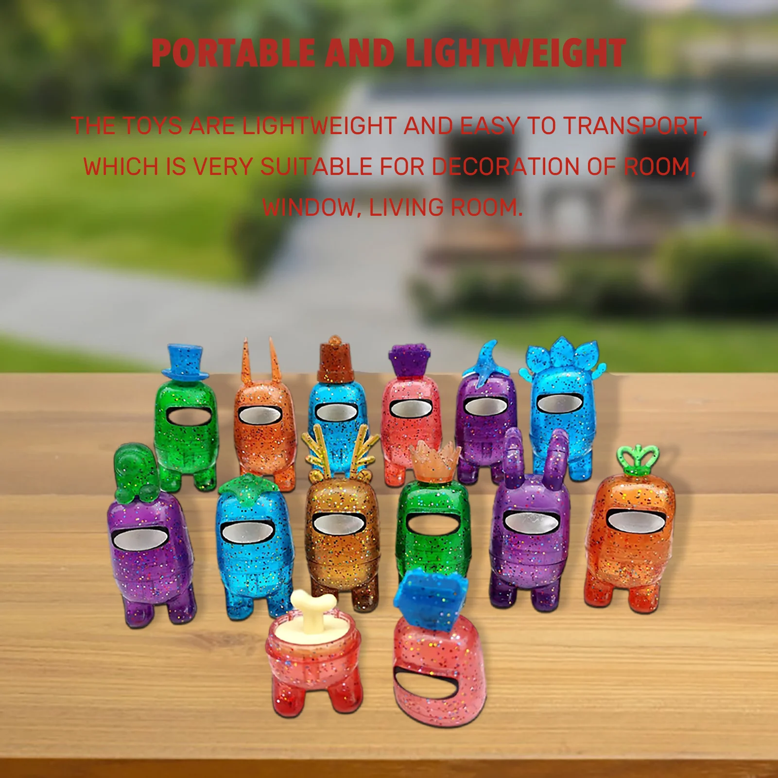 

Among The Game Character Dolls PVC Educational Toy HandMade Removable Puppet 3D Vinyl Doll HighQuality Material Ideal everyday