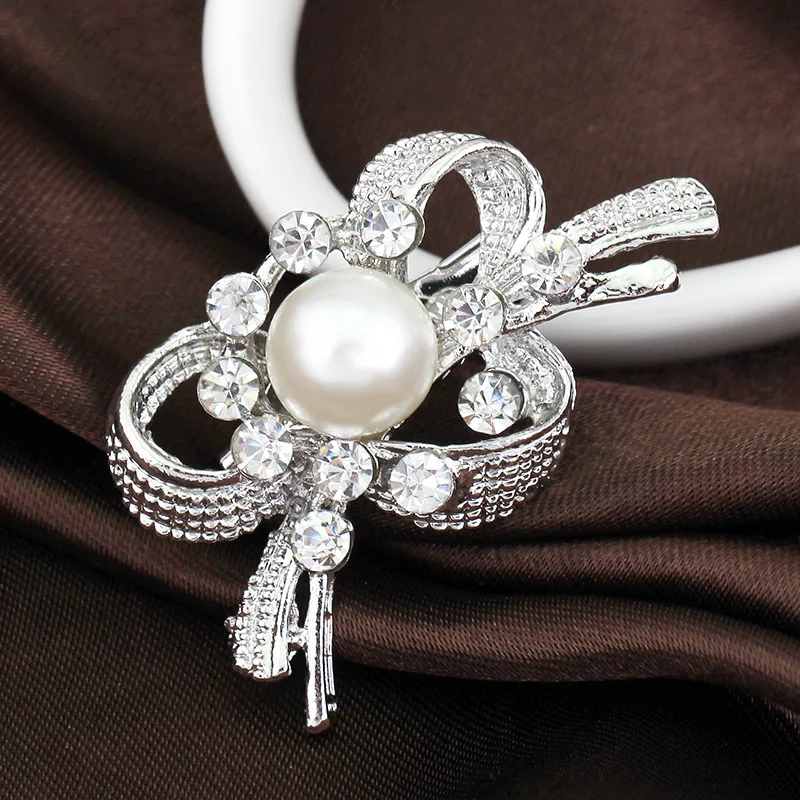 Новинка стразы кристалл цветок броши для женщин свадебные вечерние круглая