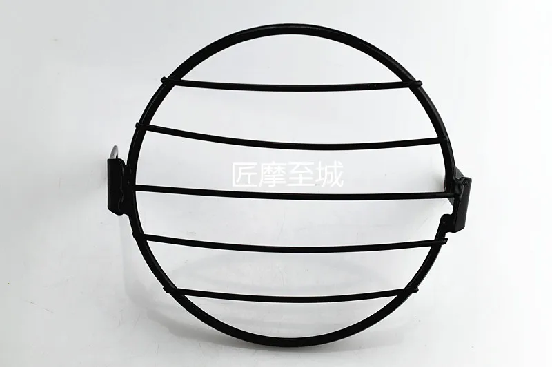 Universal 7inch Motorcycle Headlight Mesh Grill Mask Headlamp Protector Guard Square/Rhombus Cover 18CM |