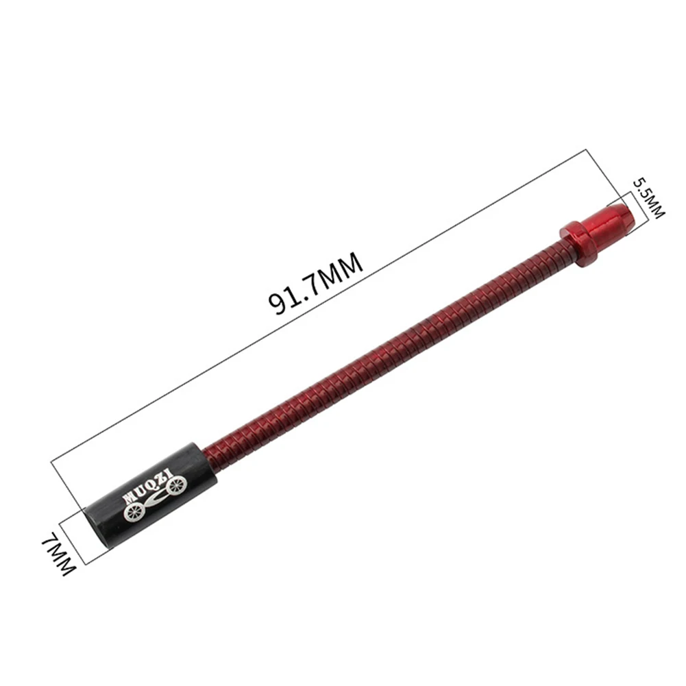 Bicycle V Brake Noodle Aluminum Alloy V-brake Guide Pipe Cable Guide Flexible Liner Mountain Foad Folding Bikes Accessories