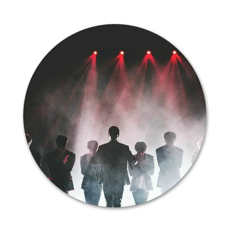 

Got7 Kpop Mark Badge Brooch Pin Accessories For Clothes Backpack Decoration gift 58mm