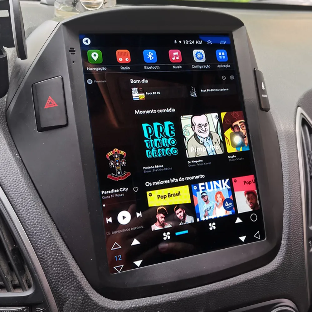 Автомобильный плеер Android 10 для Hyundai Tucson IX35 2010 2011 2012 2013 2014 2015 2din радио мультимедиа GPS