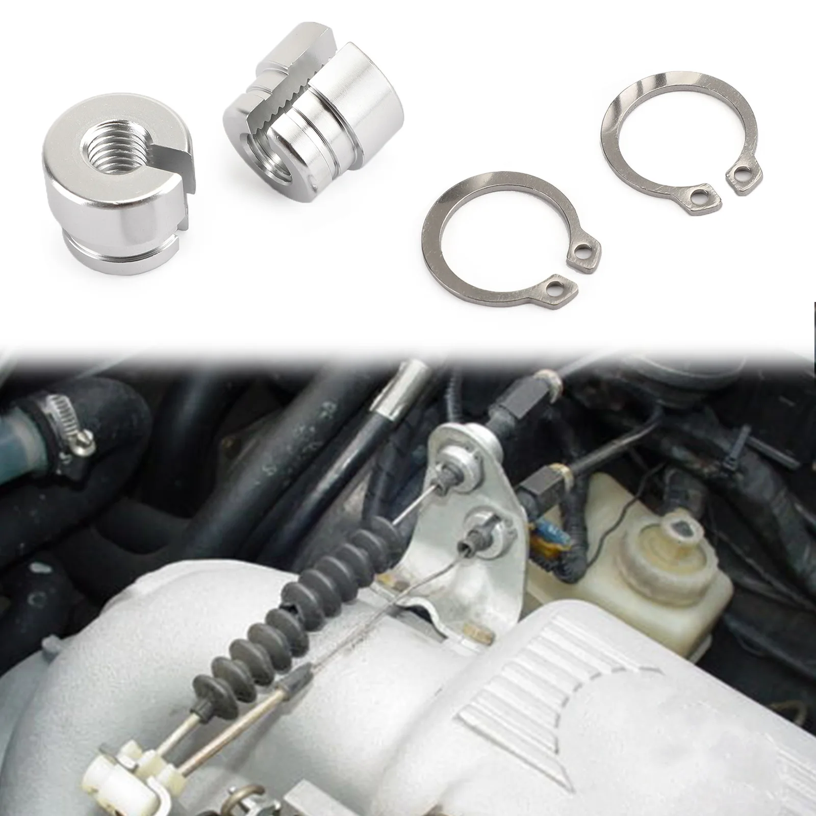 

Алюминиевые втулки для тросов дроссельной заслонки Artudatech для BMW E30 E28 E39 E36 M20 M30 M50