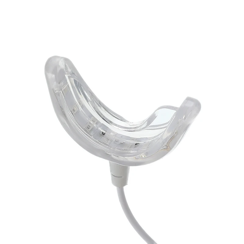Portable 16 LED Teeth Whitening Light Ports For Dental Bleaching System USB Powered Tooth Oral Care Equipment Kit | Красота и