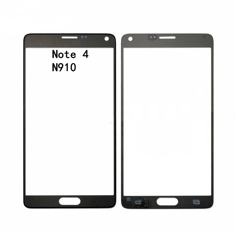 Для Samsung Galaxy Note 1 2 3 4 5 N7000 N7100 N900 N910 N920 Note4 Note5 передняя внешняя стеклянная линза