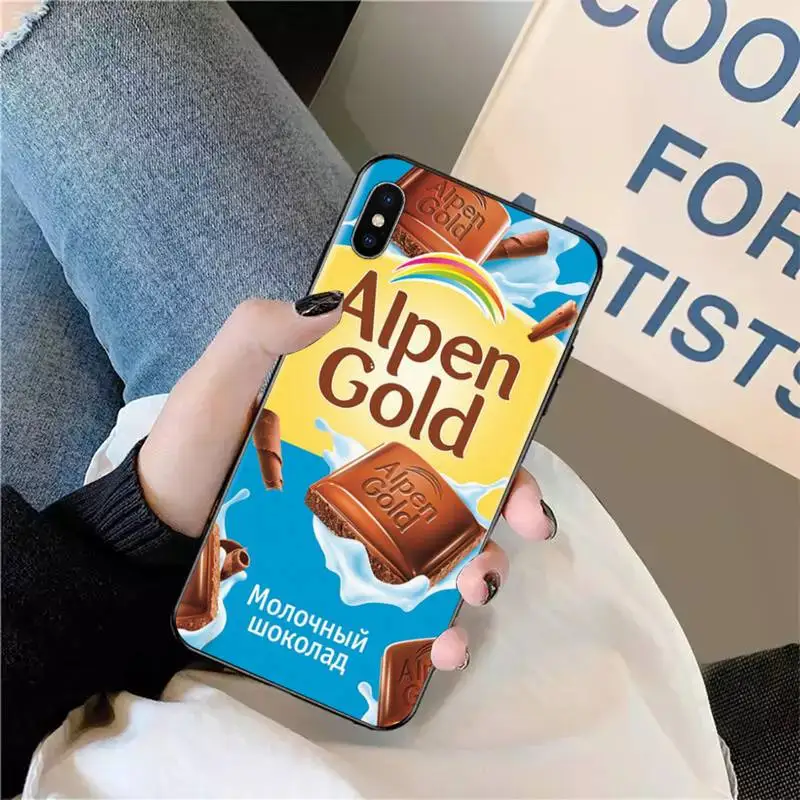 

Funny Chocolate Russian Phone Case for iPhone 11 12 pro XS MAX 8 7 6 6S Plus X 5S SE 2020 XR mini