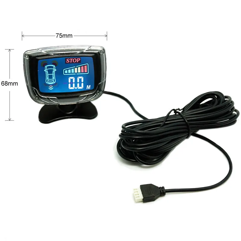 Авто Сенсор s ЖК-дисплей Дисплей зуммер радар заднего хода комплект