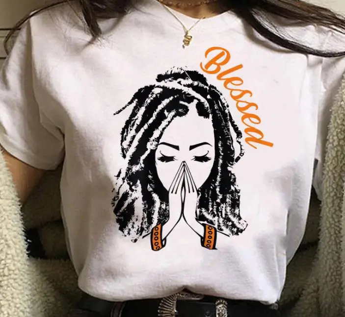 

2021 new summer cute cartoon princess series printed women's T-shirt