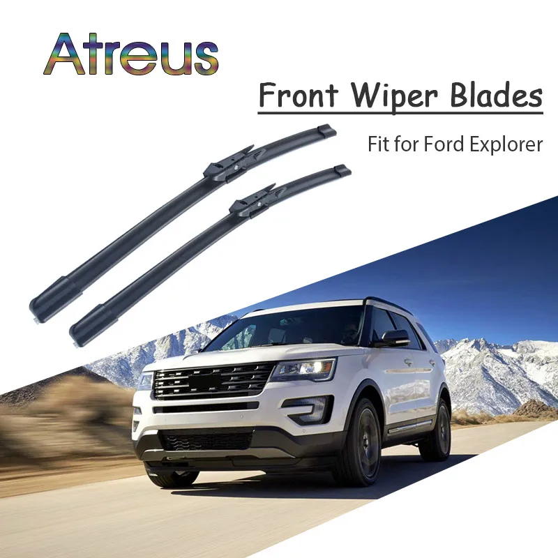 2 шт. резиновые передние щетки стеклоочистителя для Ford Explorer 2017 2018 4