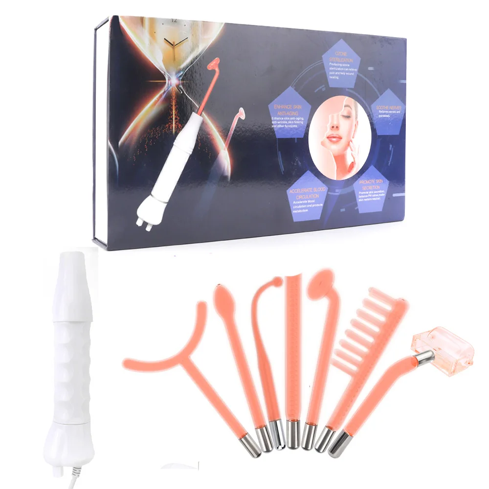 

High Frequenc Facial Machin Electrotherapy Wand Frequency Electrotherapy Comb Household Handheld Head And Facial Beauty Machin