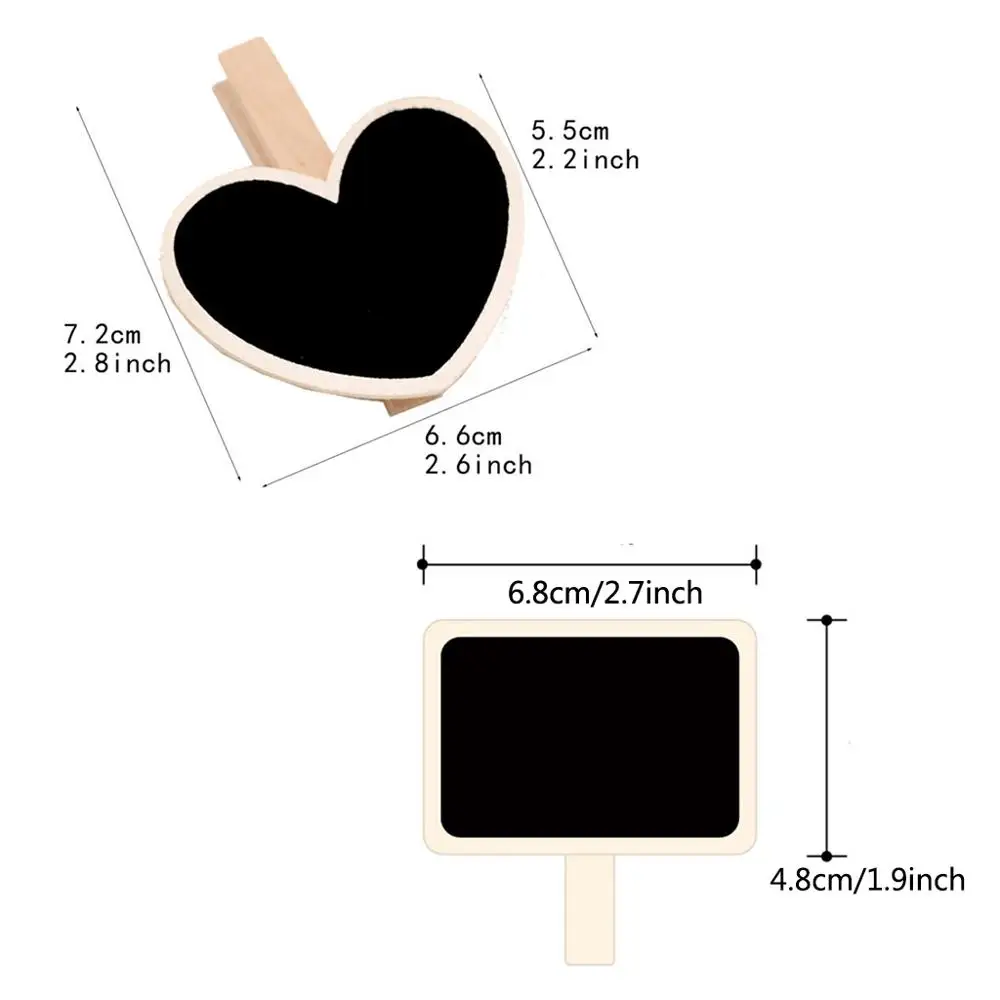 10 шт./лот Маленькая деревянная мини доска с зажимом Peg Memo Note для сообщений