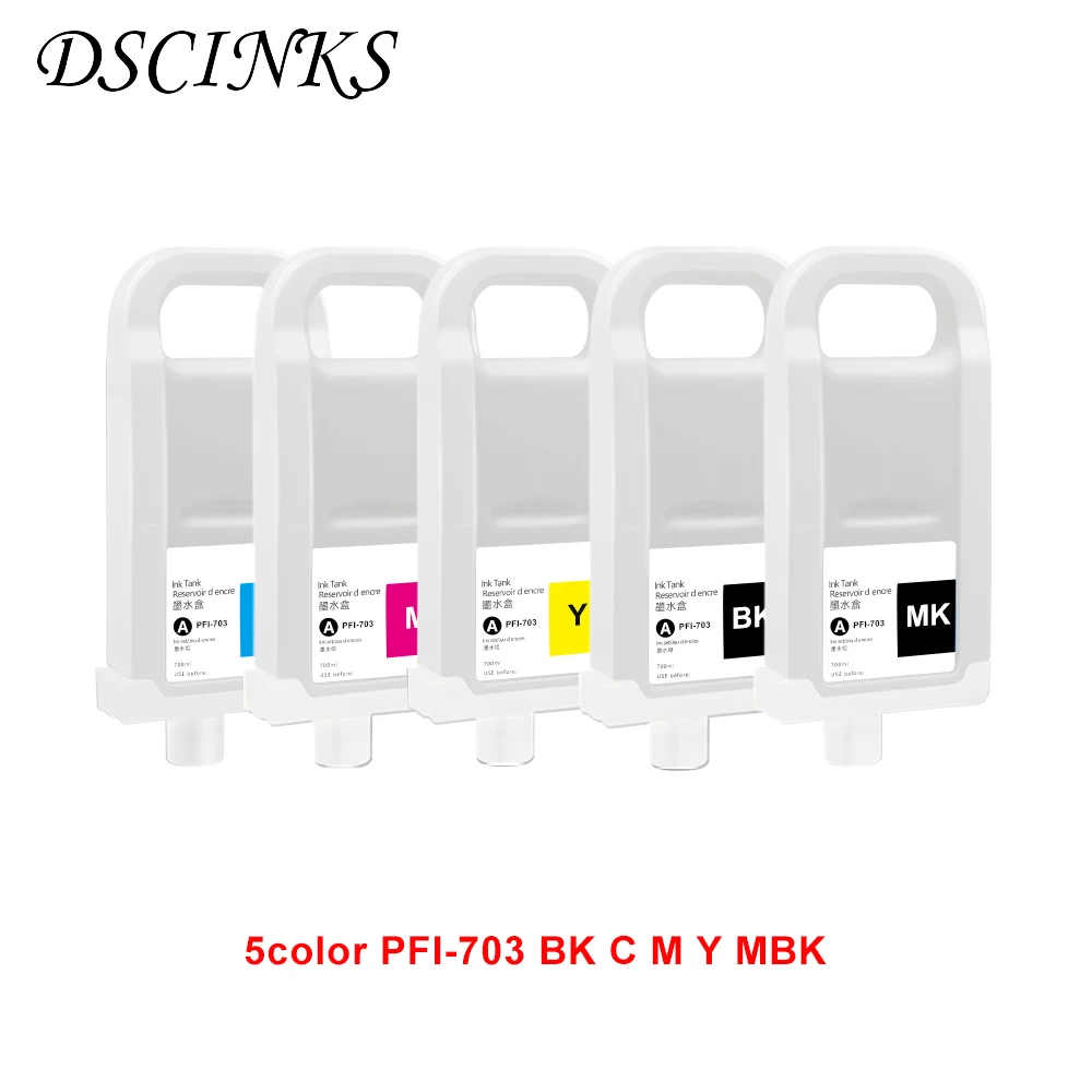 PFI 703 перезаправляемый картридж для hp Canon IPF810 IPF815 IPF820 IPF825 IPF 810 815 820 825 PFI703 и