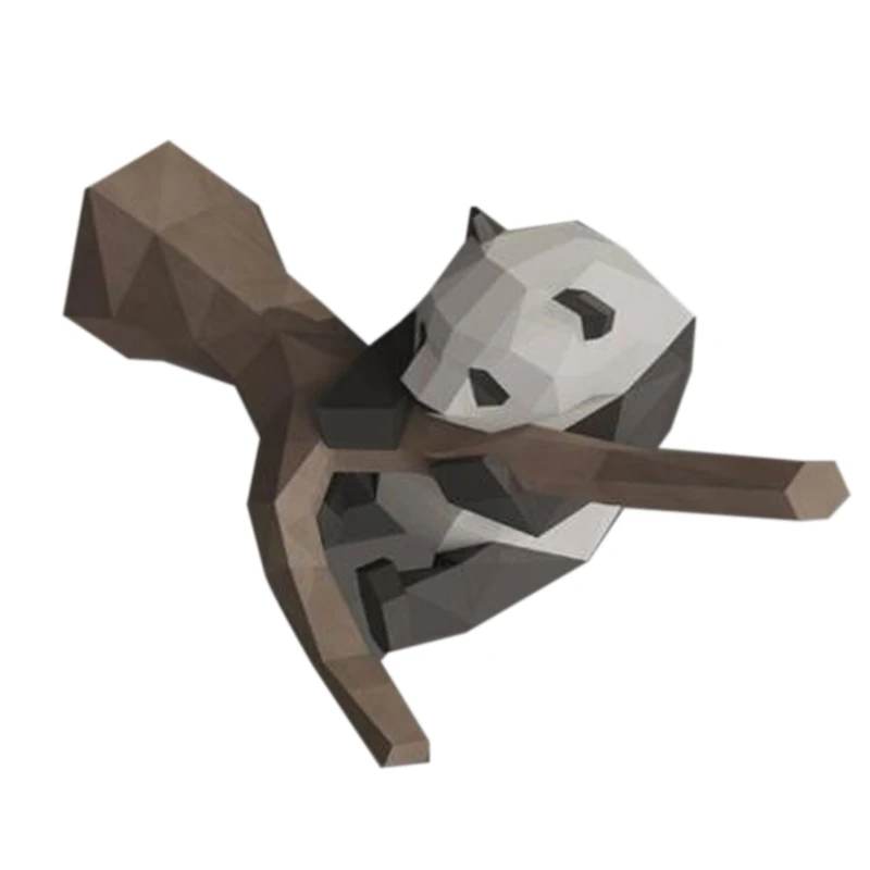 3D Тип панда животная бумажная модель игрушка домашний Декор для гостиной DIY