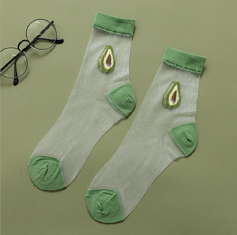 Новинка весенне-летние и новые японские шелковые носки без пятки женские тонкие