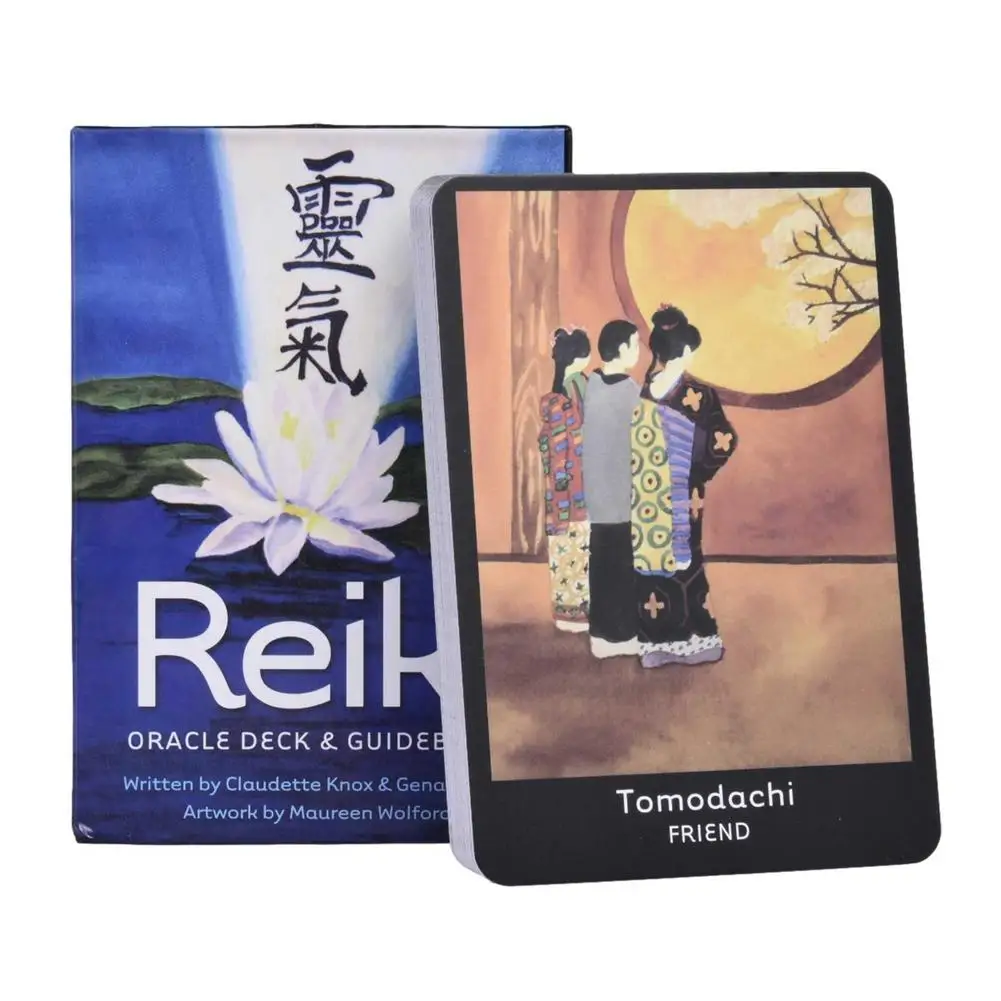 

Tarot Reiki Oracle Cards Guidance Divination Fate Tarot Deck Board Games English For Family Gift Party Playing Card Game New