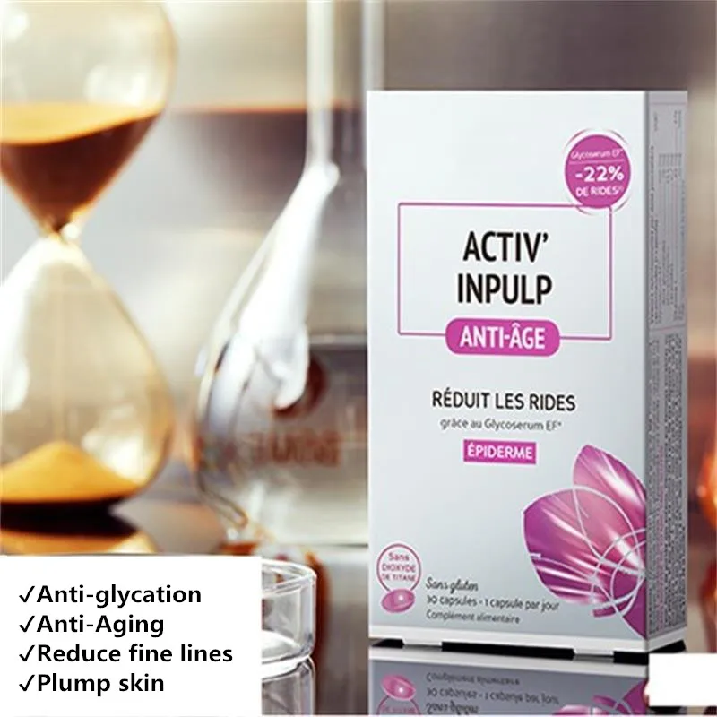 

Anti-aging, anti-glycation, anti-oxidation, reduce wrinkles, firm, brighten skin tone 30 pcs / box