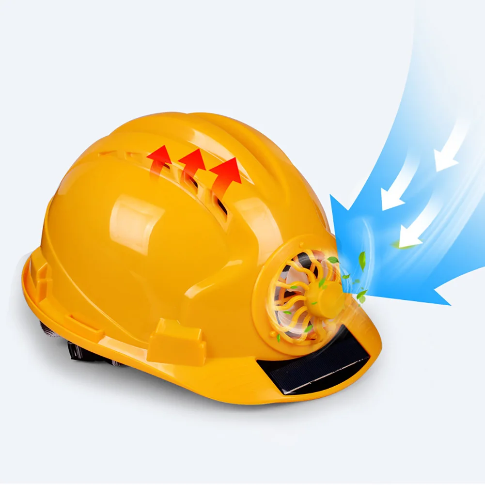 Защитная шляпа с вентилятором защитная конструкция для езды на велосипеде