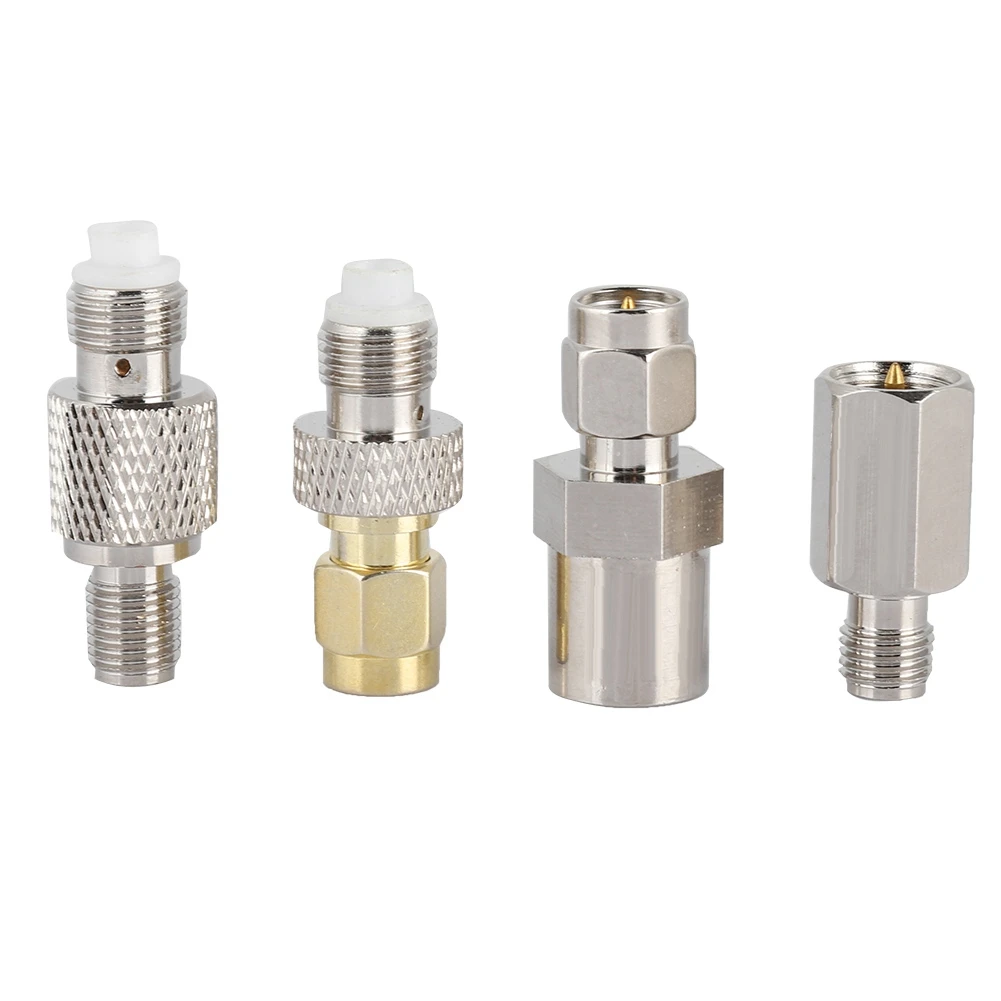 

4Pcs FME to SMA Connector Aerial Adapter Cable DAB Coaxial Antenna Converter FME to SMA FME to SMA