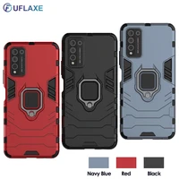 uflaxe hard shockproof case for honor 10 10x lite 10i view10 car mount ring holder armor cover honor note 10 x10 max