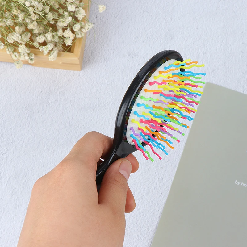 1 шт. Детские волосы расческа карамельного цвета пластиковые щетка ребенок