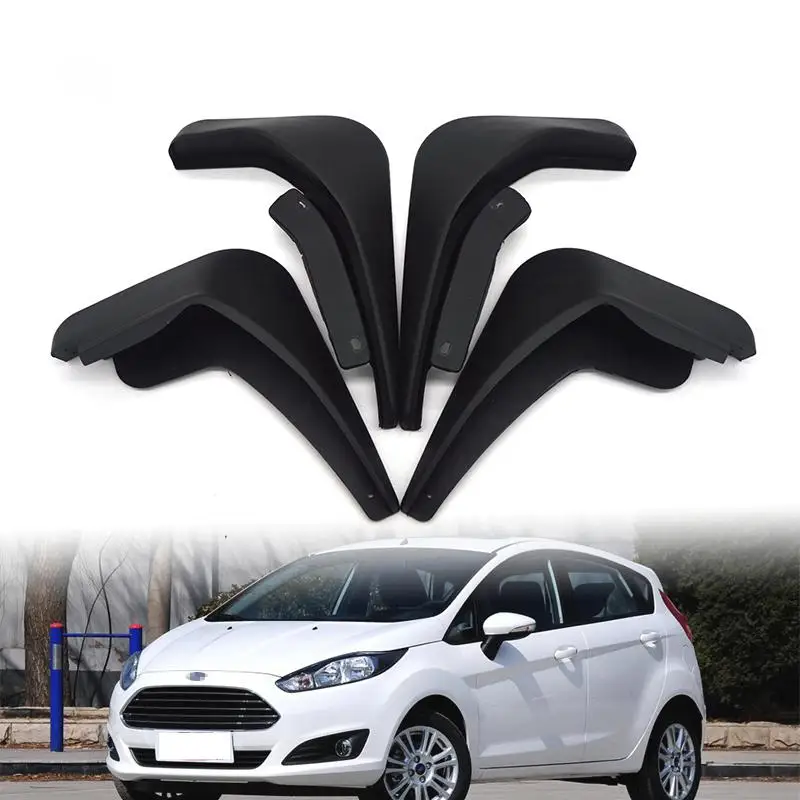 HiMISS для Ford Fiesta 09 16 литые Брызговики передние задние брызговики|Грязезащита| |