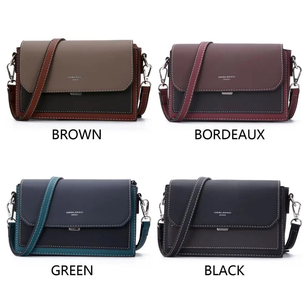 DAVID JONES женская сумка из искусственной кожи женские сумки мессенджеры маленькая