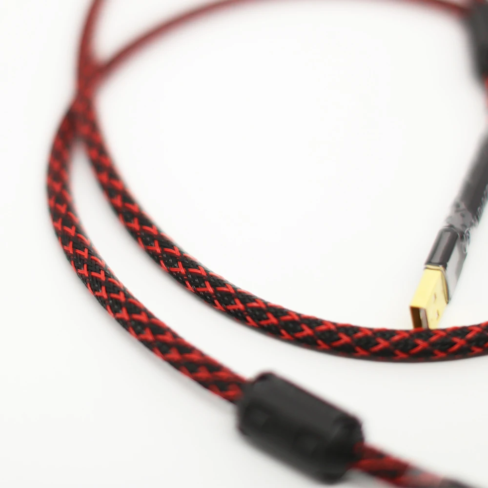 Hi Fi USB кабель типа А к типу в для передачи данных DAC DVD усилитель|audio cable|usb audio cableusb