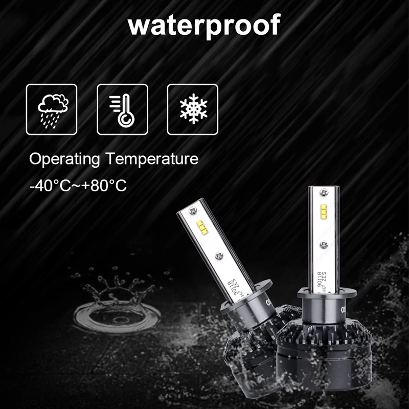 Osram H7 LED Turbo Автомобильная фара H1 светодиодная противотуманная ближний свет