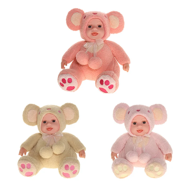 Плюшевый мишка тедди мягкая Успокаивающая Кукла младенец плюшевые животные