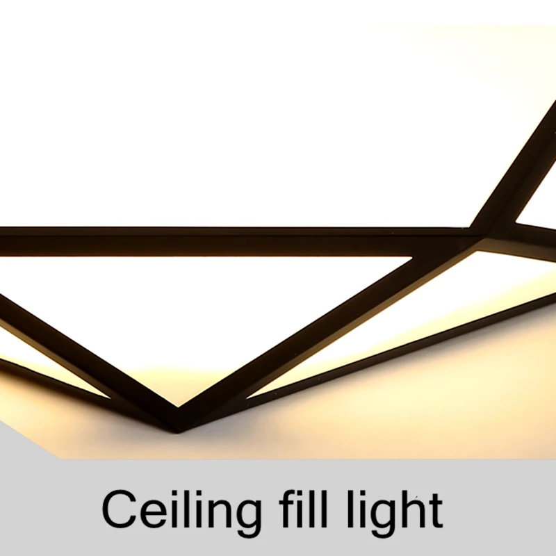 Современный шестигранный светодиодный потолочный светильник лампа в