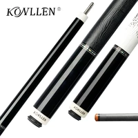 konllen carbon cue carbon fiber shaft carbon 12 5mm 388 radial pin joint abalone shell inlay butt pool cue stick billiards kit