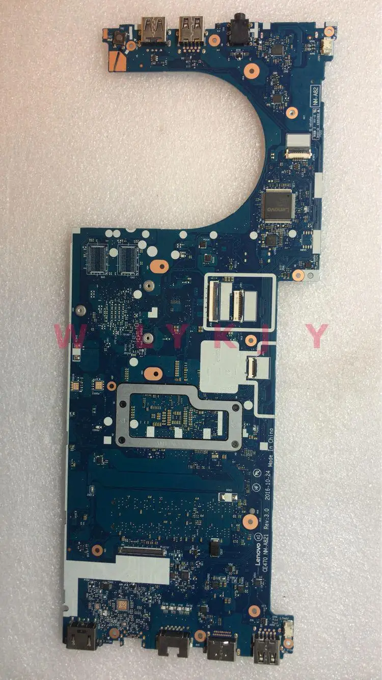 KTUXB CE470 NM A821 подходит для Lenovo Thinkpad E470 E470C ноутбук материнская плата Процессор i3 6006U