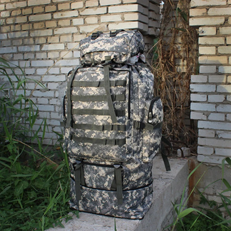 Backpack Large Hiking Outdoor Camping Cумка Capacity Expanded Military Men Mountaineering Travel Big jansport Backpack JT330021