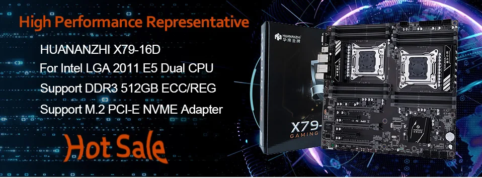 Huanan Zhi X79-4M материнская плата X79 для Intel LGA 2011 E5 2650V2 2660V2 DDR3 1333/1600/1866 МГц 32 Гб SATA2.0 USB2.0 M-ATX материнская плата