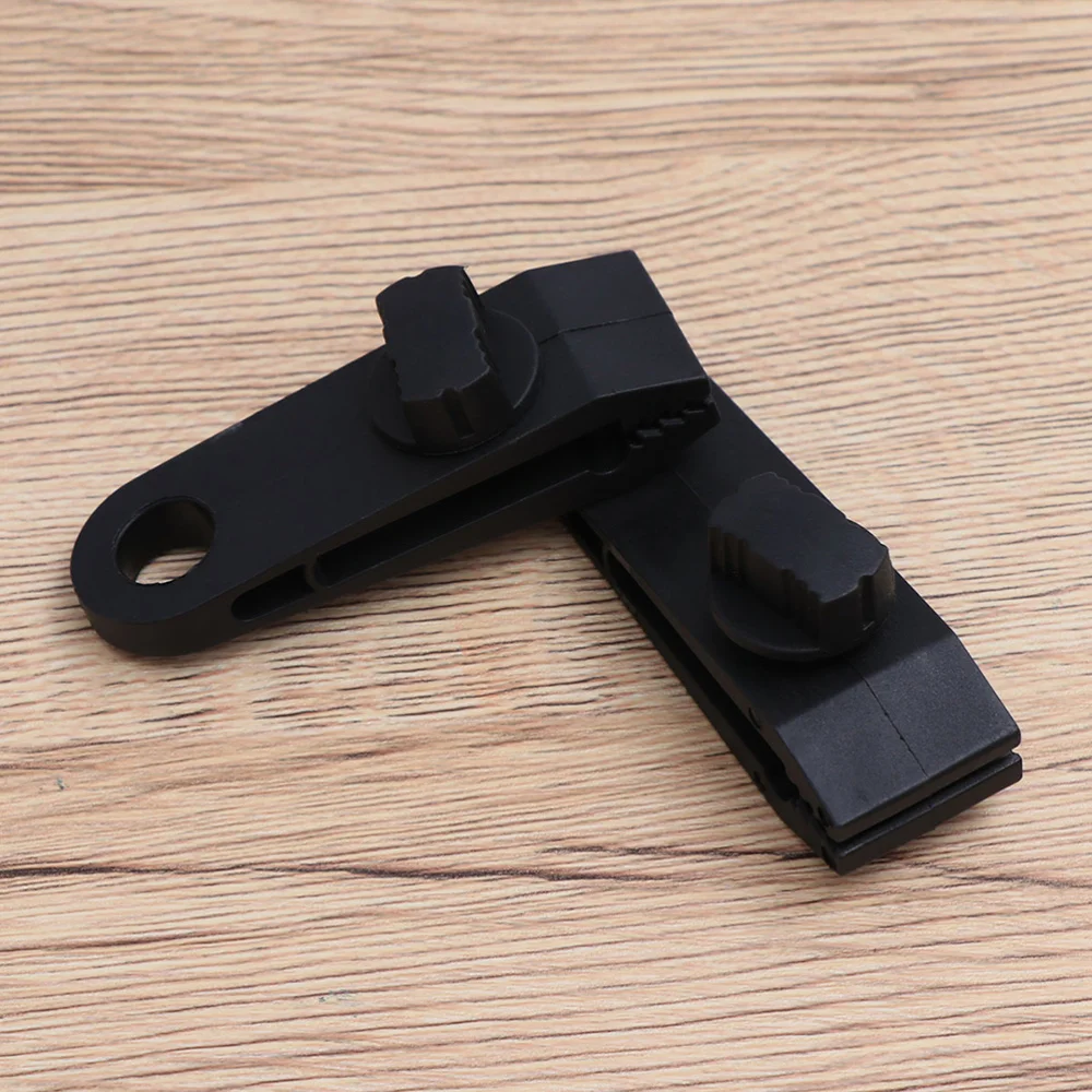 

10pcs Clips Heavy Duty Lock Grip Awning Clamp Set Instant Clip for Camping Canopies Tarps Caravan (Black)