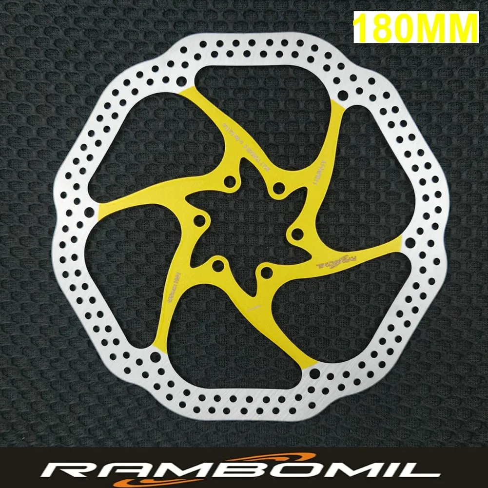 

Mountain Bike Disc Brake Pads HS1 Brake Disc 160/180mm Stainless Steel CNC Engraving And Milling Bicycle Accessories