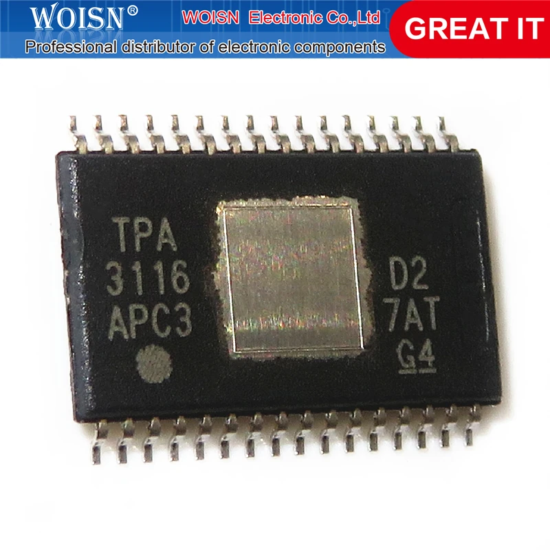 2 шт./лот tpa3116d2dадг TPA3116D2 TPA3116 IC chip новый оригинальный 32-HTSSOP в наличии - купить по