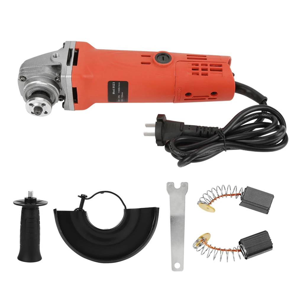 CN Plug 220 В 11000r/мин угловая шлифовальная машина ручной Электрический маленькая 860